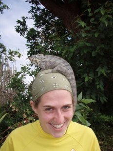 Kyndall exploring biodiversity in Madagascar 2008